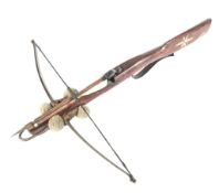 18TH CENTURY GERMAN SPORTING CROSSBOW