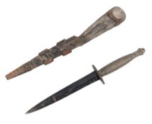 WWII SECOND WORLD WAR FAIRBAIRN SYKES THIRD PATTERN COMMANDO DAGGER