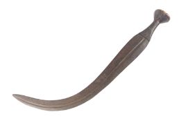 CENTRAL AFRICA CONGOLESE NGBANDI PEOPLE SWORD