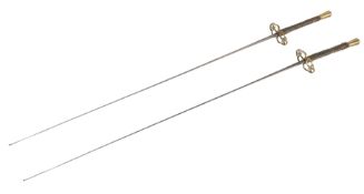 PAIR OF 19TH CENTURY FRENCH FENCING FOILS