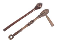 SOUTH AFRICAN ZULU KNOBKERRIE & NIGERIAN TIV TRIBE AXE