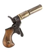 19TH CENTURY POSTMAN DOG SCARER PISTOL