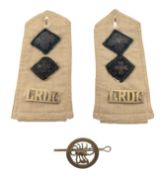 WWII SPECIAL FORCES LRDG LONG RANGE DESERT GROUP CAP BADGE