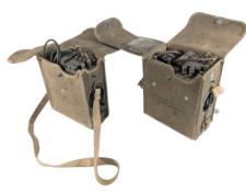 US ARMY SIGNAL CORPS FIELD TELEPHONES