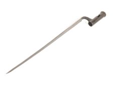 18TH CENTURY BRITISH BROWN BESS SOCKET BAYONET