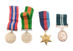 WWII SECOND WORLD WAR MEDAL GROUP & AIR EFFICIENCY AWARD
