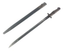 WWI FIRST WORLD WAR BRITISH 1913 ENFIELD RIFLE BAYONET