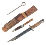 TRIO OF WWI FIRST WORLD WAR FIGHTING KNIVES