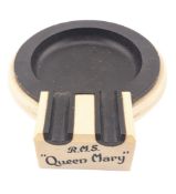 VINTAGE RMS QUEEN MARY BAKELITE ASHTRAY