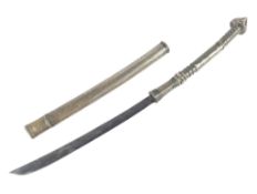 19TH CENTURY BURMESE DHA SWORD