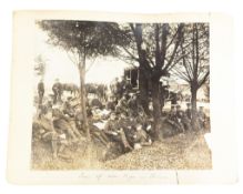 WWI FIRST WORLD WAR PHOTOGRAPH - SOUTH STAFFORDS RESTING IN FRANCE