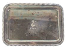 UNITED STATES US NAVY OFFICERS MESS SERVING TRAY
