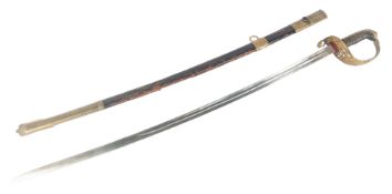 19TH CENTURY AUSTRO HUNGARIAN OFFICERS SWORD
