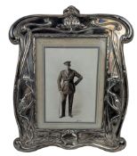 EARLY 20TH CENTURY EDWARD VII HALLMARKED SILVER PHOTO FRAME