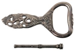 EDWARD VII HALLMARKED SILVER TOOTHPICK & A 900 SILVER BOTTLE OPENER