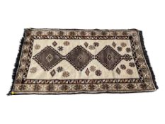 VINTAGE LATE 20TH CENTURY MOROCCAN BERBER FLOOR RUG