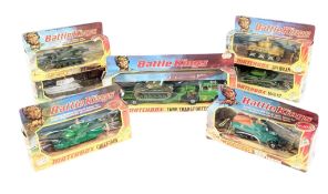 DIECAST - MATCHBOX BATTLE KINGS UN-PUNCHED ARMY VEHICLES
