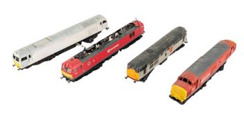 MODEL RAILWAY - x4 HORNBY & OTHER OO GAUGE LOCOMOTIVES