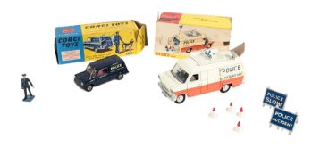 DIECAST - VINTAGE DINKY TOYS DIECAST MODELS OF POLICE INTEREST