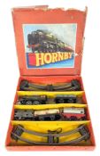HORNBY - VINTAGE BOXED O GAUGE 'GOODS SET' NO. 20