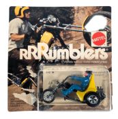 DIECAST - MATTEL HOT WHEELS RUMBLERS DIECAST MOTORCYCLE - SQUEALER