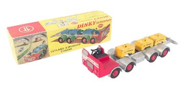 DIECAST - MECCANO DINKY SUPERTOYS LEYLAND 8-WHEELED CHASSIS