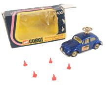 DIECAST - CORGI 400 VOLKSWAGEN MOTOR SCHOOL CAR WITH CONES