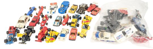 SCALEXTRIC - VINTAGE SLOT CAR RACING CARS & SPARES