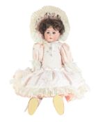 DOLLS - ANTIQUE GERMAN WILLIAM GOEBEL BISQUE HEADED DOLL