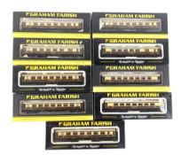 MODEL RAILWAY - x9 GRAHAM FARISH N GAUGE COACHES