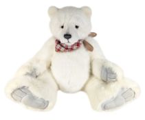BEARS - CHARLIE BEARS LARGE LIMITED EDITION BARRET POLAR BEAR