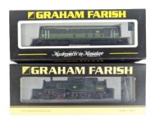 MODEL RAILWAY - x2 GRAHAM FARISH N GAUGE LOCOMOTIVE ENGINES