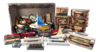 DIECAST - LARGE COLLECTION ASSORTED DIECAST CORGI & OTHER MODELS
