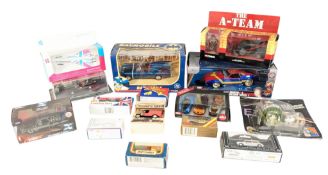 DIECAST - COLLECTION OF TV/FILM CORGI & OTHER FIGURES
