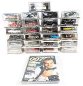 DIECAST - COLLECTION OF EAGLEMOSS JAMES BOND BOXED DIECAST MODELS
