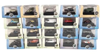 DIECAST - x20 OXFORD DIECAST N GAUGE TRACKSIDE VEHICLES