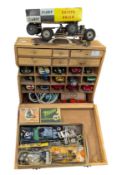 SCALEXTRIC - COLLECTION OF SCRATCH BUILT SCALEXTRIC & OTHER MODELS
