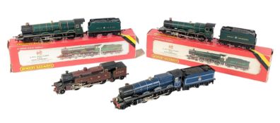 MODEL RAILWAY - x4 HORNBY OO GAUGE LOCOMOTIVE ENGINES