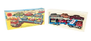DIECAST - VINTAGE CORGI TOYS GIFT SET CAR TRANSPORTER
