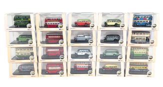 DIECAST - x20 OXFORD DIECAST N GAUGE TRACKSIDE BUSES