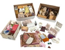 DOLLS - COLLECTION OF DOLLS HOUSE FURNITURE AND ACCESSORIES