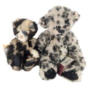 BEARS - x2 CHARLIE BEARS TEDDY BEARS - 'MUCKYPUP' & 'BABYCAKES'