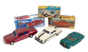COLLECTION OF VINTAGE FRICTION MOTOR MODEL CARS