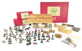 MODEL SOLDIERS - COLLECTION OF TROPHY MINIATURES ZULU WAR MODELS