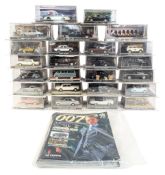 DIECAST - COLLECTION OF EAGLEMOSS JAMES BOND BOXED DIECAST MODELS