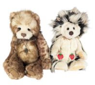BEARS - x2 CHARLIE BEARS TEDDY BEARS - 'SWEET DREAMS' & 'TEGAN'