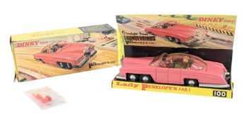 DIECAST - VINTAGE DINKY TOYS LADY PENELOPES FAB 1 DIECAST MODEL