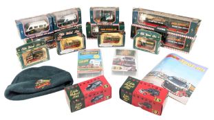 DIECAST - COLLECTION OF EDDIE STOBART DIECAST MODELS & MEMORABILIA