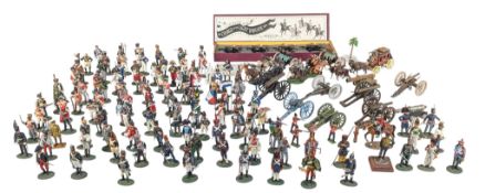 BRITIANS - COLLECTION OF BRITIANS & DEL PRADO LEAD FIGURES