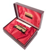 DIECAST - VINTAGE LLEDO 24 CARAT GOLD PLATED SUNSHINE COACH